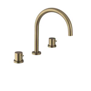 SAPHO - ULTRAMIX trojprvková umývadlová batéria, zlato mat UT017G vyobraziť