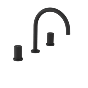 SAPHO - ULTRATAP trojprvková umývadlová batéria, čierná mat UT017TB vyobraziť