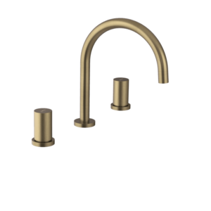 SAPHO - ULTRATAP trojprvková umývadlová batéria, zlato mat UT017TG vyobraziť