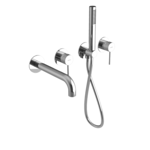 SAPHO - ULTRASAN podomietková vaňová batéria kompletná, chróm UT093V vyobraziť