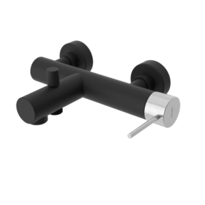 SAPHO - ULTRASAN nástenná vaňová batéria, čierná mat/chróm UT010VBC vyobraziť