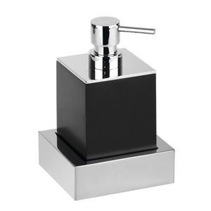 SAPHO - X-STEEL dávkovač mydla na postavenie 200ml, čierna mat XS104B vyobraziť