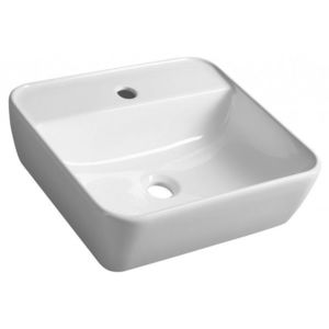 SAPHO - TUJE keramické umývadlo 46x42cm, biela TU0217 vyobraziť