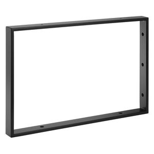 SAPHO - Podperná konzola 490x330x40, lakovaná oceľ, čierna matná 30370 vyobraziť