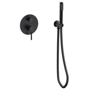 BESCO - Podomietkový sprchový/vaňový set VEO II čierna BABWVSPCZII vyobraziť