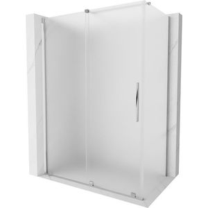 MEXEN/S - Velár sprchovací kút, posuvné dvere 150 x 70, dekor, chróm 871-150-070-31-01 vyobraziť