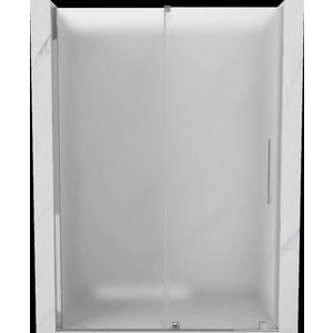 MEXEN/S - Velár posuvné sprchové dvere 150, dekor, chróm 871-150-000-31-01 vyobraziť