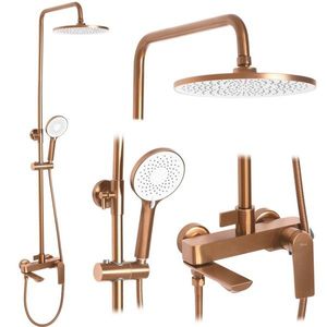 REA REA - Sprchový set AVALON Copper BRUSH REA-P2418 vyobraziť