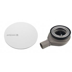 POLYSAN - MIRAI vaničkový sifón, priemer 90, DN40, krytka biela 72730W vyobraziť