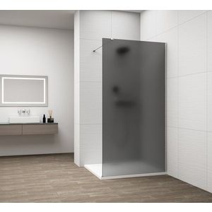 POLYSAN - ESCA CHROME jednodielna sprchová zástena na inštaláciu k stene, dymové matné sklo, 1200 ES1412-01 vyobraziť
