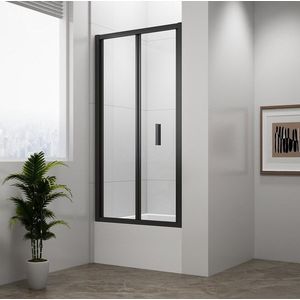 POLYSAN - DEEP BLACK sprchové dvere skladacie 1000x1650, číre sklo MD1910B vyobraziť