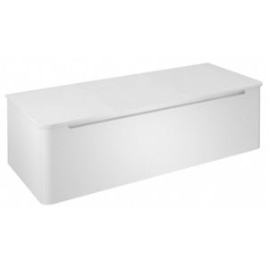 SAPHO - KERALA umývadlová skrinka 120x35x47, 5cm, 1x zásuvka, biela lesk KR120-3030 vyobraziť