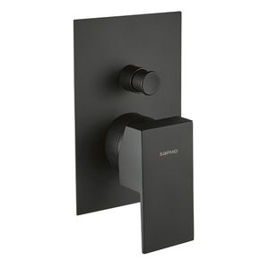 SAPHO - SPECTRE podomietková sprchová batéria, 2 výstupy, čierná matná 1102-42B vyobraziť