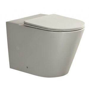 SAPHO - PACO misa pre kombi WC, Rimless, 61x38cm, spodný/zadný odpad, ivory PC1012BE-111 vyobraziť