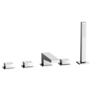 SAPHO - DIMY päťprvková batéria na okraj vane, chróm DIMTECH5 vyobraziť