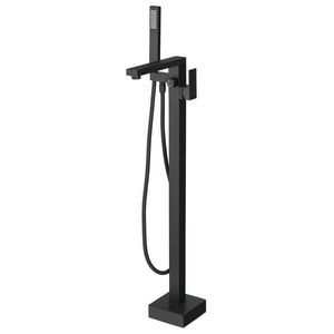 SAPHO - CUBEMIX vaňová batéria do podlahy, čierna mat CM021B vyobraziť