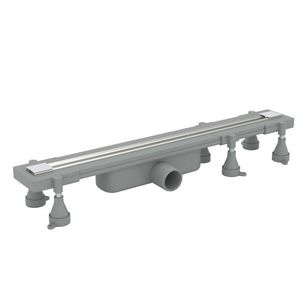 Omp Tea - SUMISURA podlahový žľab s roštom z nerezové oceli, L-450-1230, DN50 983.401.8 vyobraziť