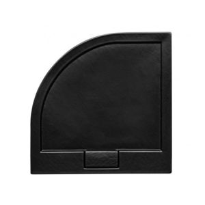 BESCO - Štvrťkruhová sprchová vanička AXIM - STONE EFFECT - Farba - Stone efect, Rozmer B - 90 cm, Rozmer C - 90 cm VANKAXIM90SR55 vyobraziť