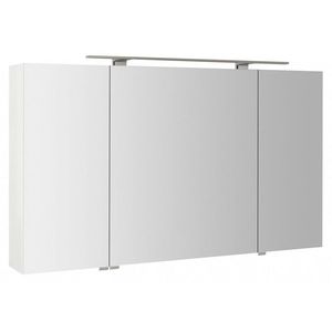 SAPHO - MIRRÓ galérka s LED osvetlením, 3x dvierka, 120x70x16cm, biela MC121-0030 vyobraziť