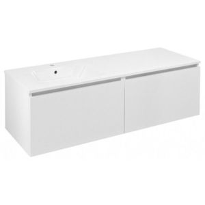 SAPHO - LOREA skrinka 140x46x51, 5cm (70+70cm), ľavá, biela matná LE070-3131-L-04 vyobraziť