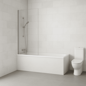 H K - Vaňová zástena PURE V1 65x140 - jednodielna, číre sklo PUREV165 vyobraziť