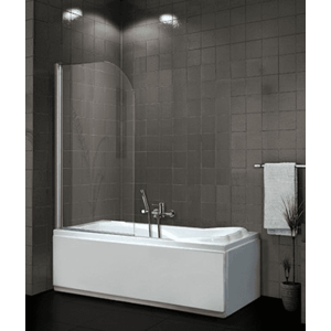 H K - Vaňová zástena PURE V1 75x140 - jednodielna, číre sklo PUREV175 vyobraziť