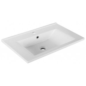 AQUALINE - ZUNO 65 keramické umývadlo nábytkové 65x45cm, biela 9065 vyobraziť