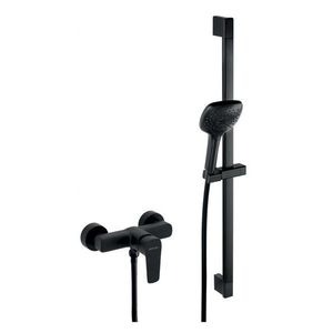 NOVASERVIS - Kúpeľňová súprava sprchová Metalia 58, čierna 58061KIT, 5 vyobraziť