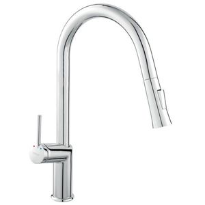 NOVASERVIS NOVASERVIS - Drezová teleskopická batéria so sprškou, chróm BCU8 vyobraziť