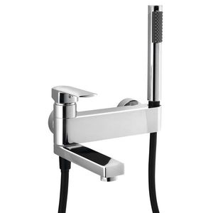 SAPHO - MIXONA nástenná vaňová batéria s ručnou sprchou, otočné ramienko, chróm MG110 vyobraziť