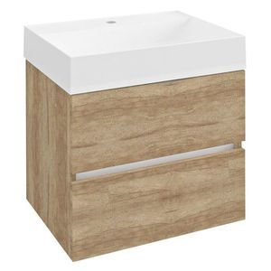 SAPHO - ODETTA umývadlová skrinka 57x50x43, 5cm, dub Alabama DT060-2222 vyobraziť