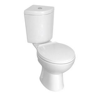 KERRA - WC kombi rohový Corner/KR 61 (s doskou) 5906365574741 vyobraziť