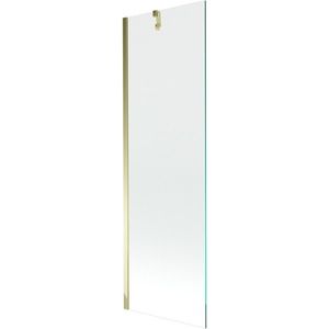 MEXEN/S - Next vaňová zástena FIX 60x150, transparent, zlatá 895-060-000-00-00-50 vyobraziť