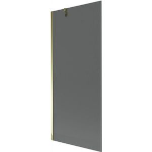 MEXEN/S - Next vaňová zástena FIX 80 x 150, grafit, zlatá 895-080-000-00-40-50 vyobraziť