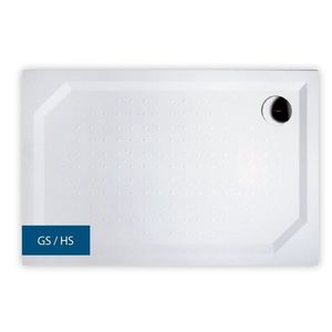 GELCO - SARA sprchová vanička z liateho mramoru, obdĺžnik 120x90cm GS12090 vyobraziť