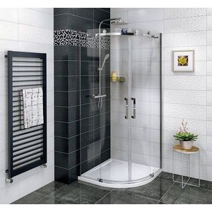 GELCO - DRAGON štvrťkruhová zástena 900x900 R550, 2dvere, číre sklo GD4490 vyobraziť