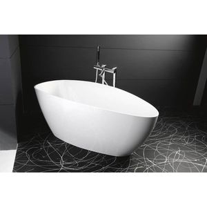 GELCO - ELIPSIE - vaňa, 1700x770x620, liaty mramor, objem 330l, biela lesk GVEL1700 vyobraziť