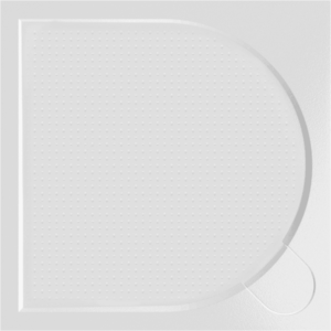 GELCO - LARCA sprchová vanička z liateho mramoru, štvorec 90x90x3cm PL009 vyobraziť