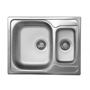 NOVASERVIS NOVASERVIS - Drez 49x62 1+1/2 s odkvapom a prepadom nerez DR49/62 vyobraziť