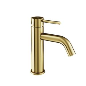 BESCO - Stojanková umývadlová batéria VEO II zlatá brúsená BABUVIIBZ vyobraziť