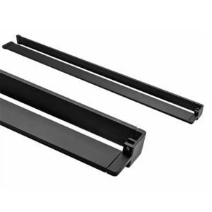 Mereo Polička k WALK IN, 120 cm, čierny ALU CK10620PB vyobraziť