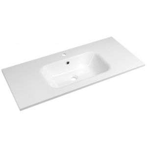 SAPHO - SIDRA umývadlo 101x46cm, liaty mramor, biela SD101 vyobraziť