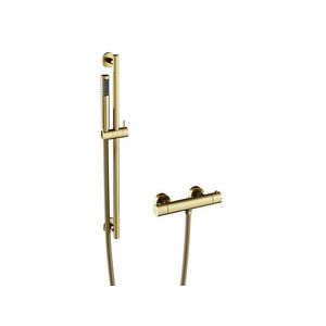 BESCO BESCO - Nástenný termostatický sprchový set VEO zlatá brúsená BABPVNTIBZ vyobraziť