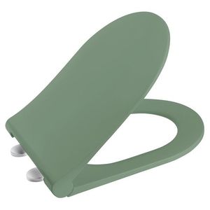 SAPHO - BRILLA WC sedátko, SLIM, Soft Close, zelená mat 100787-128 vyobraziť