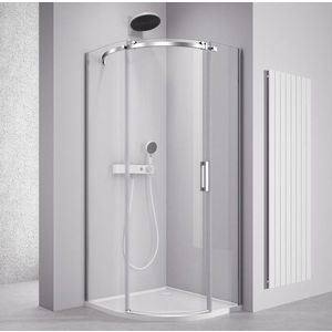 POLYSAN - THRON ROUND štvrťkruhová sprchová zástena 900x900, číre sklo, ľavá TL2690-5005 vyobraziť