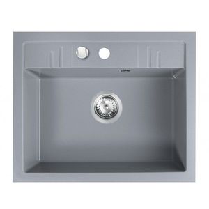 NOVASERVIS NOVASERVIS - Granitový drez s prepadom, šedá DRGM1/48/58GA vyobraziť