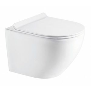 OLSEN SPA - Závesné WC ARCO RIMLESS sa SLIM sedadlom Soft-close OLKLT046E vyobraziť