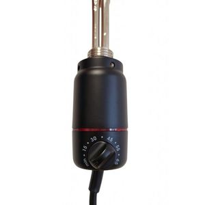 OLSEN SPA - Vykurovacia tyč PATRONA s termostatom - Farba vykurovacej tyče - Čierna matná, Výkon vykurovacej tyče - 600 W RADPST368 vyobraziť