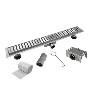 Mereo Odtokový sprchový žľab 70 cm, vr. roštu STRIP CZ121 vyobraziť