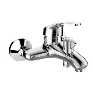 Mereo Vaňová nástenná batéria, Sonáta, 100 mm, s keramickým prepínačom, bez príslušenstva, chróm CB901A04N vyobraziť